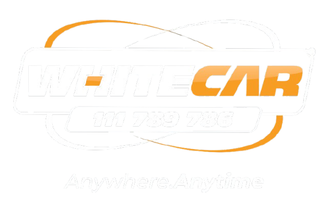White Car Logo